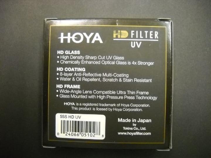 Produktbild Hoya HD UV(0) Filter (55 mm, UV-Filter)