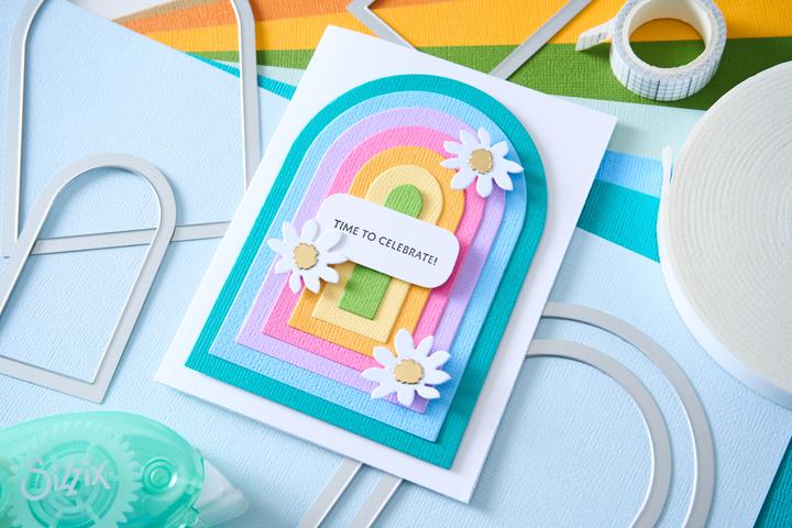 Actual product image Sizzix Framelits Stanzschablone "Tunnel Arches by Eileen Hull"
