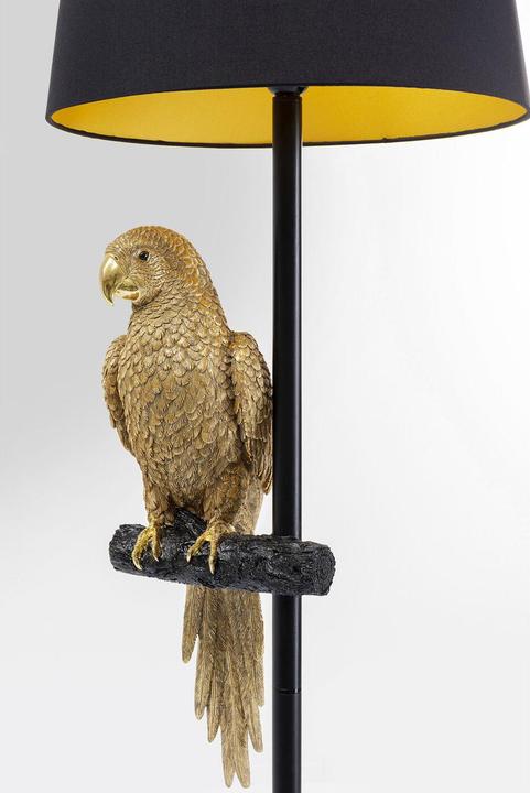 Actual product image Kare Design Floor lamp Animal Parrot Gold 176cm (E27)