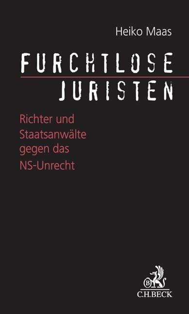 Produktbild Furchtlose Juristen (Deutsch, Heiko Maas, 2017)