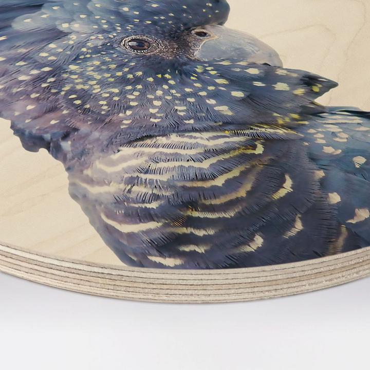 Actual product image Trenddeko Blue cockatoo (Ø 45 cm)