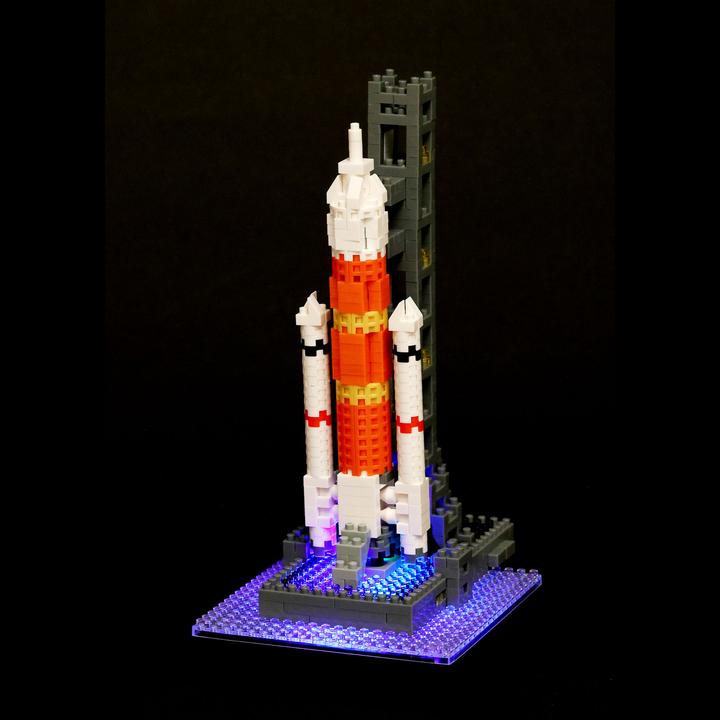 Image du produit Nanoblock Sights Rocket & Launch Pad
