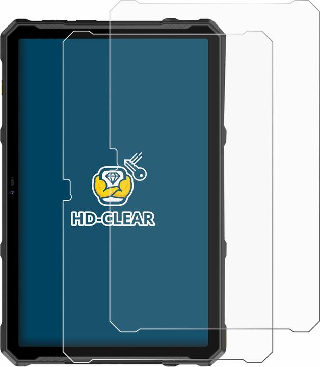 Produktbild BROTECT Schutzfolie für Ulefone Armor Pad 4T Ultra Displayschutz Displayschutzfolie Folie Klar Transparent (2 Stk., Ulefone Armor Pad 4 Ultra)