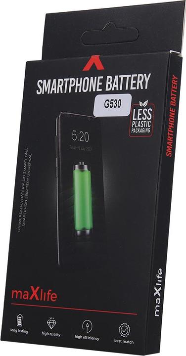 Produktbild Maxlife Akku für Samsung Galaxy Grand Prime G530 / J3 2016 / J5 J500 / EB-BG530BBE 2600mAh