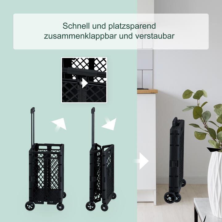 Produktbild Relaxdays Einkaufstrolley