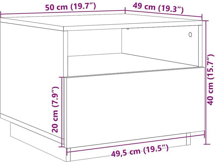 Image du produit vidaXL Couchtisch