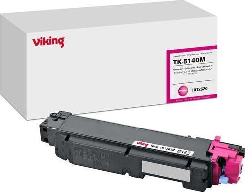 Actual product image Viking Toner cartridge Compatible Kyocera TK-5140M Magenta
