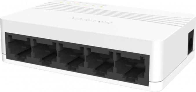 Actual product image Hikvision DS-3E0105D-E (5 ports)