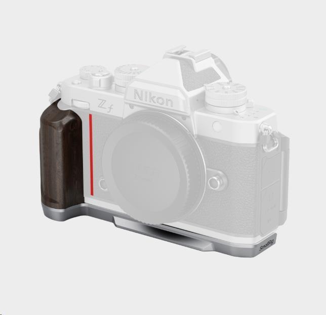 Produktbild SmallRig L-förmiger Griff für Nikon Z f Holz (Silber) (Griff)