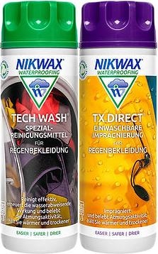 Image du produit Nikwax Set Tech Wash & TX.Direct Wash-In 2 x 300 ml (2 Cycles de lavage, Liquide)