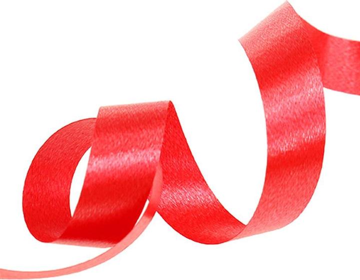 Actual product image Vosteen Ringelband, B10mm, L250m, rot