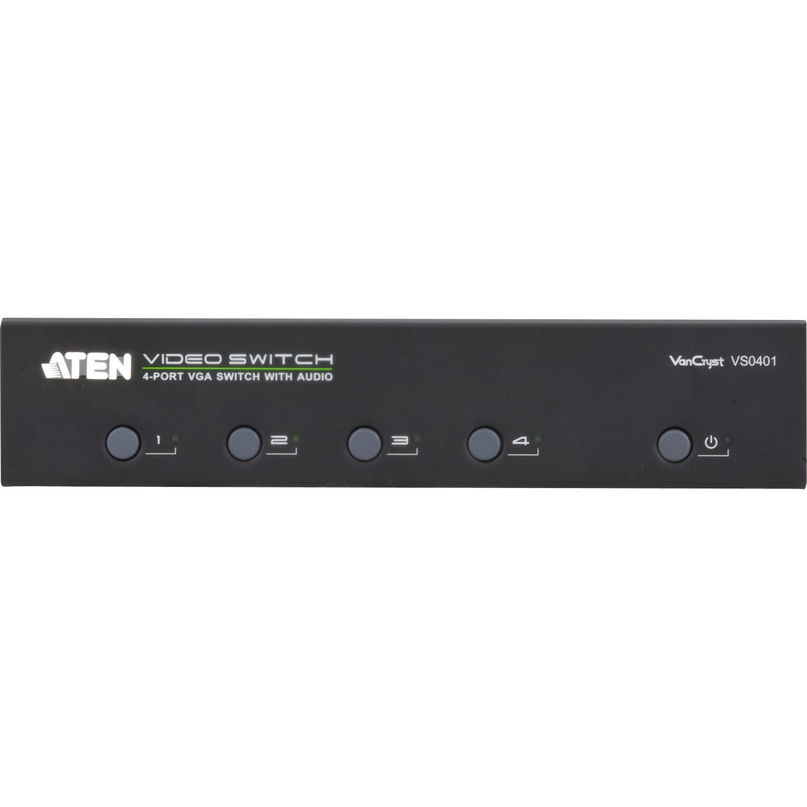 Thumbnail - Aten Port VGA Audio/Video Switch, Switch Box