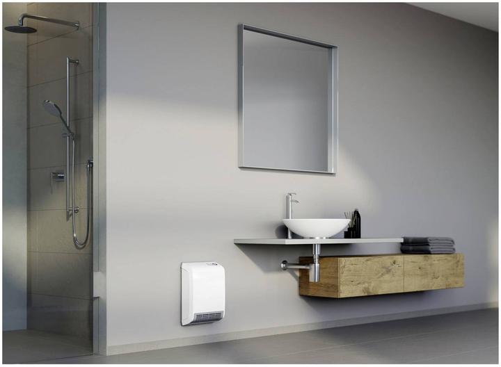 Actual product image Stiebel Eltron Fan heater CK 20 trend LCD, 2kW for 25m², TÜV tested, LC display (2000 W)