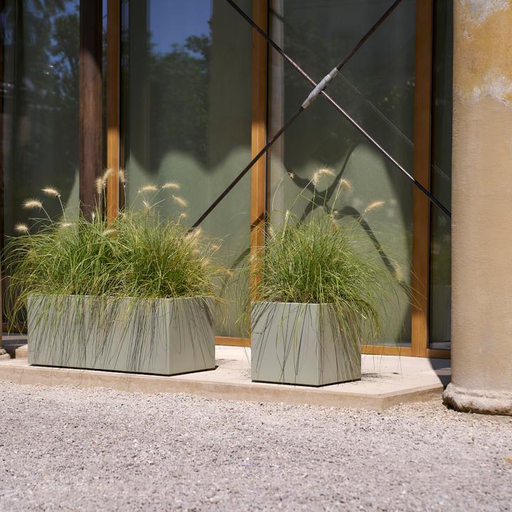 Produktbild Euro3plast Pflanzkübel Kebe 40 x 40 cm oasi Greener, mit Rollen und Bewässerung (39.50 cm)