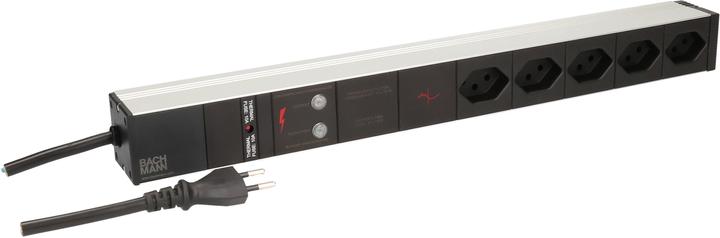 Produktbild Bachmann IT PDU Basic 1HE (5 x, Typ 13, 3 m)