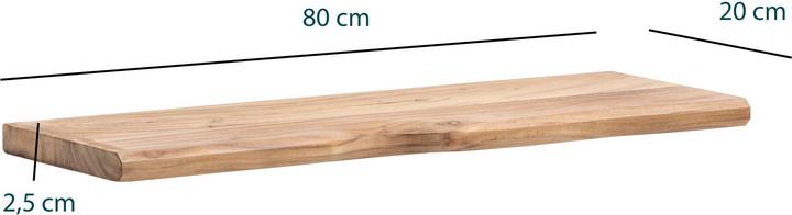 Image du produit Wohnling Akazie (80 x 20 x 3 cm)