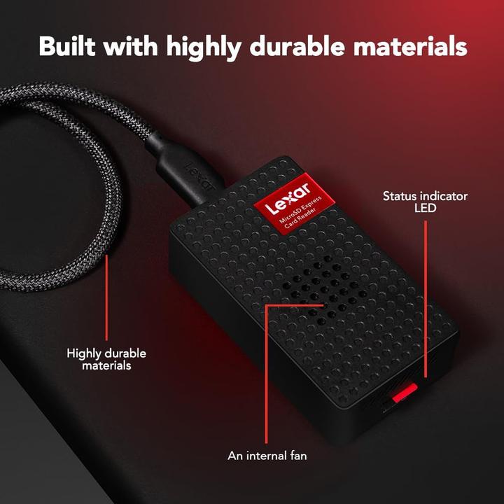 Actual product image Lexar microSD Express USB-C Reader (USB 3.2 Gen 2)