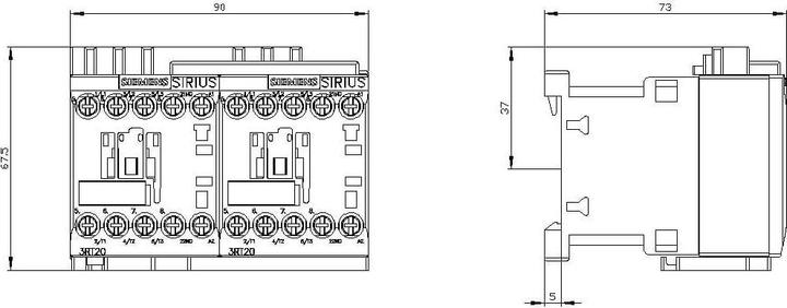 Actual product image Siemens Reversible combination