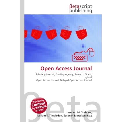 Open Access Journal, Fachbücher von Lambert M. Surhone, Miriam T. Timpledon, Susan F. Marseken