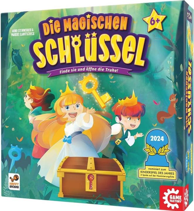 Actual product image Game Factory The Magic Keys (d) (German, 2 - 4 Players)
