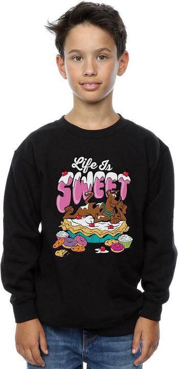 Actual product image Scooby Doo Boys Life Is Sweet Sweatshirt (140, 146)