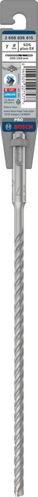 Actual product image Bosch Professional Zubehör PRO SDS plus-5X hammer drill bit, 7 x 200 x 260 mm (7 millimetres)