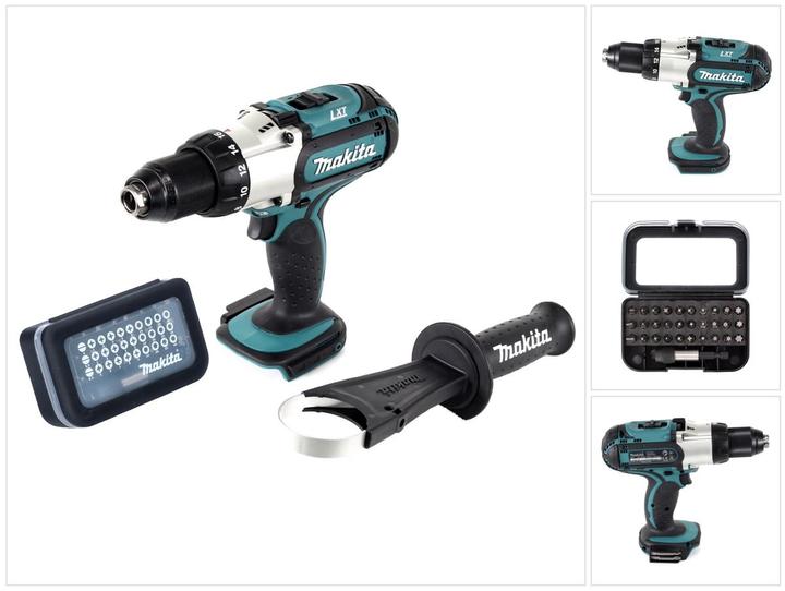 Actual product image Makita DDF 451 Z cordless drill driver 18 V 80 Nm + bit set 31 pcs ( D-30667 ) (Drill driver)