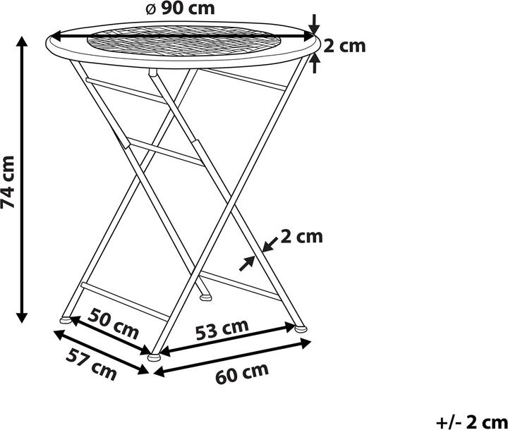 Produktbild Beliani Bivio