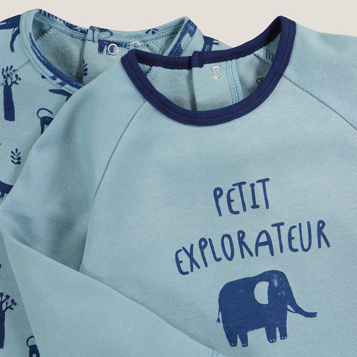 Image du produit La Redoute Collections Pack de 2 pyjamas (68)
