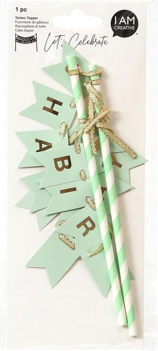 Actual product image I Am Creative Cake Topper
