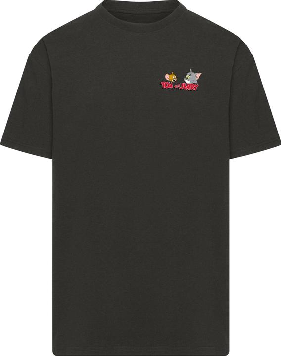 Produktbild Merchcode Tom and Jerry - Classic Faces Heavy Oversize Tee - 197683 (L)