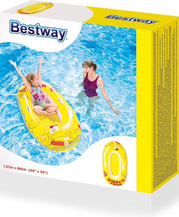 Image du produit Bestway BTE/BATEAU JUNIOR CRABE JOYEUX 119x (126 cm)