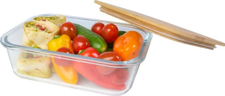 Actual product image Seasons Roby Bamboo Lunch Box