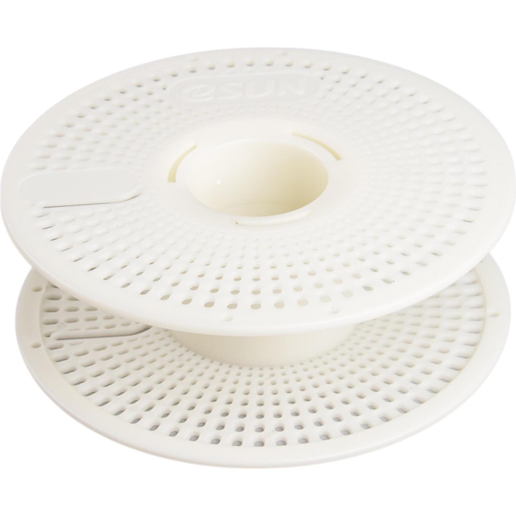 eSUN eSpool+ Abnehmbare Spule für Refill Filament (ABS, 210 g, Bianco), Filamenti stampa 3D, Bianco