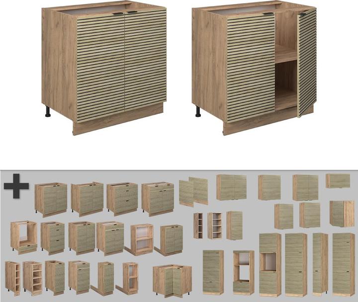 Actual product image Vicco Küchenunterschrank Fame-Line