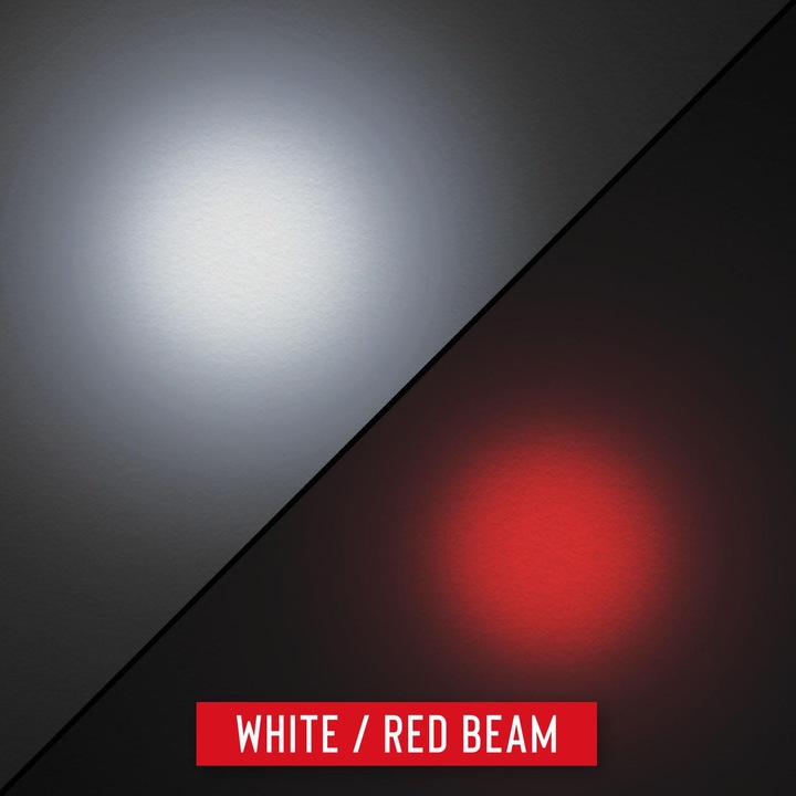 Actual product image Coast HX4 clip-on torch - red light (7.60 cm, 80 lm)