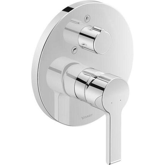 Duravit, Badarmatur, Fertigmontage-Set B.2 f Unterputz-Wannenmischer m Umstellven S