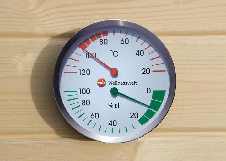 Actual product image Weka Holzbau Sauna Climate Meter Weka with Hygrometer and Thermometer