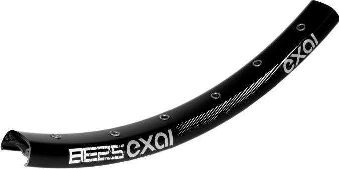 Actual product image Exal RIM BE 25, 27,5" 32L BLACK 25-584 VL:6,5MM SINGLE EYELETS (22.99")
