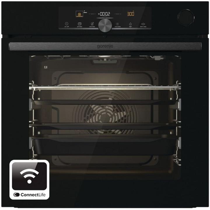 Gorenje BSA6747A04BGWI Built-in Oven, Capacity 77 L, Black