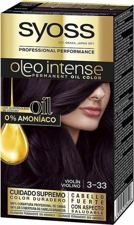 Syoss OLIO INTENSE tinte sin amoniaco #3.22-violín 5 u (#3.22-violín)