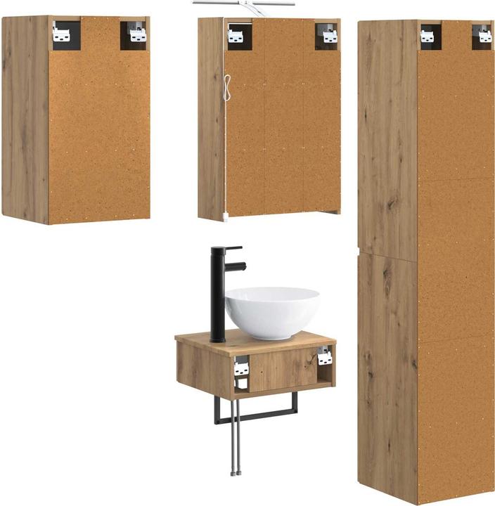 Produktbild vidaXL Badezimmermöbel-Set