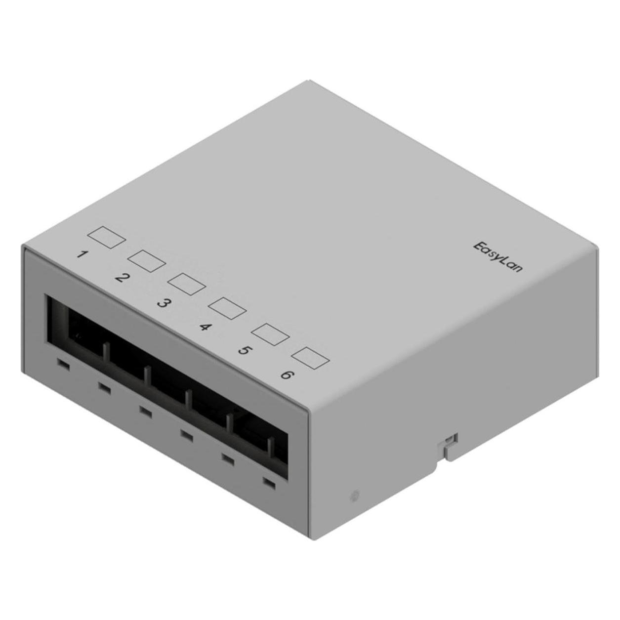 ZVK EL fixLink Unterbaupanel Consolidation Point 6 Port (CKVPL0061E)