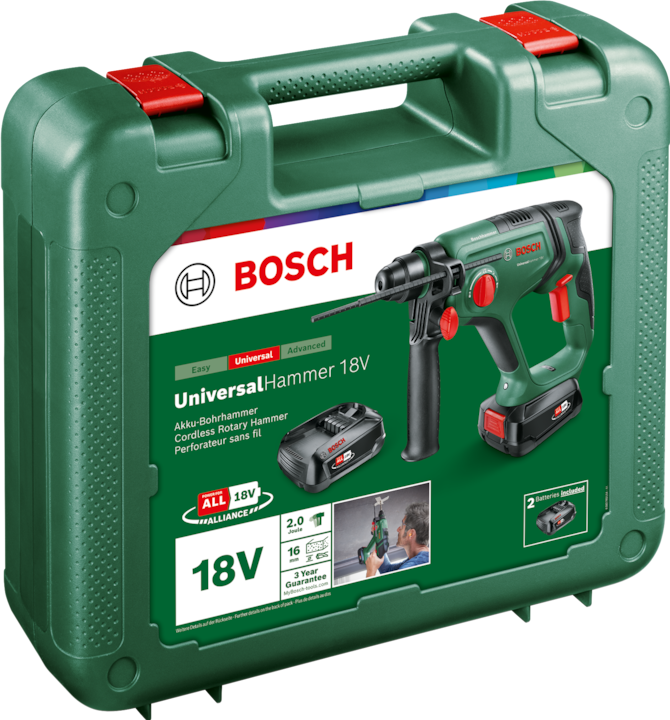 Actual product image Bosch Home & Garden UniversalHammer 18V (Rechargeable battery operated)