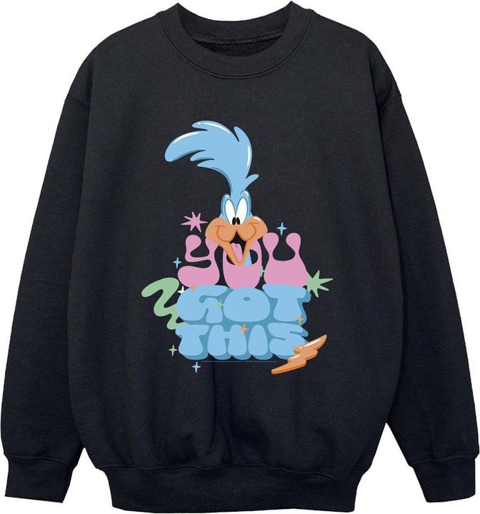 Actual product image Looney Tunes Boys Roadrunner You Got This Sweatshirt (140, 146)