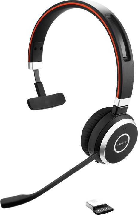 Jabra Headset Evolve 65 SE MS Mono USB (Wireless, USB-A)
