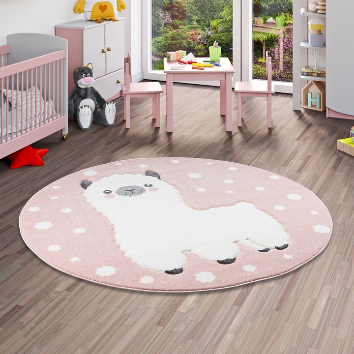 Immagine prodotto Pergamon Tappeto per bambini Maui Kids Alpaca (160 x 160 cm)
