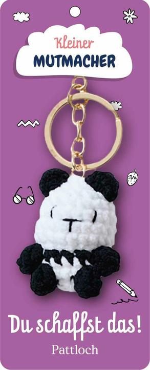 Actual product image Kleiner Mutmacher, Schlüsselanhänger Panda