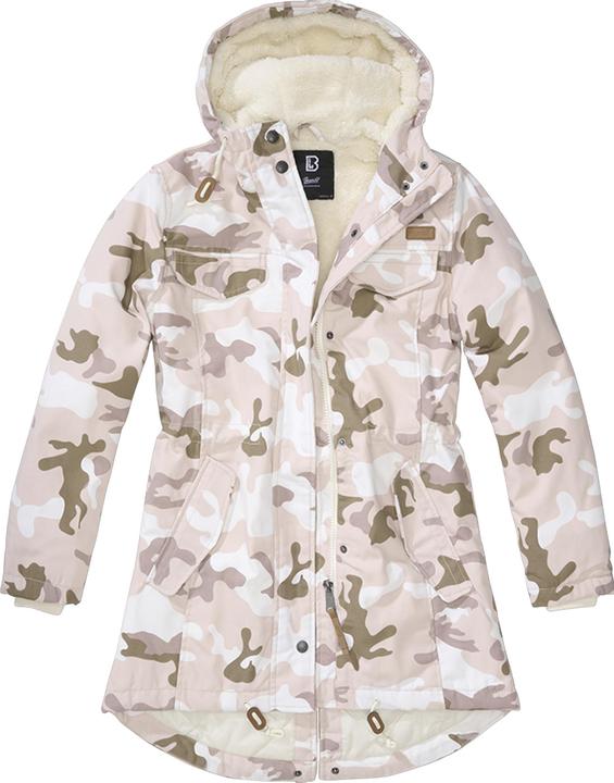 Brandit Women's Marsh Lake Parka size M colour candy/camouflage pattern (M)