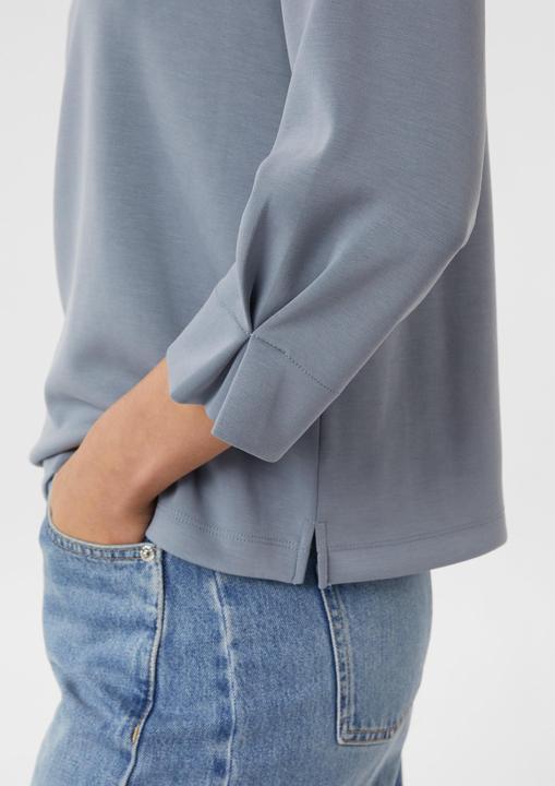 Produktbild Comma Sweatshirt Weiches Sweatshirt mit 3/4-Ärmeln (40)